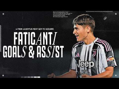 From Juventus Next Gen to Azzurri: FATICANTI all Goals & Assist 🤍🖤