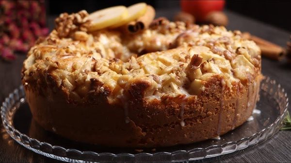 طريقة عمل كيكة التفاح بمذاق مميز لا يقاوم