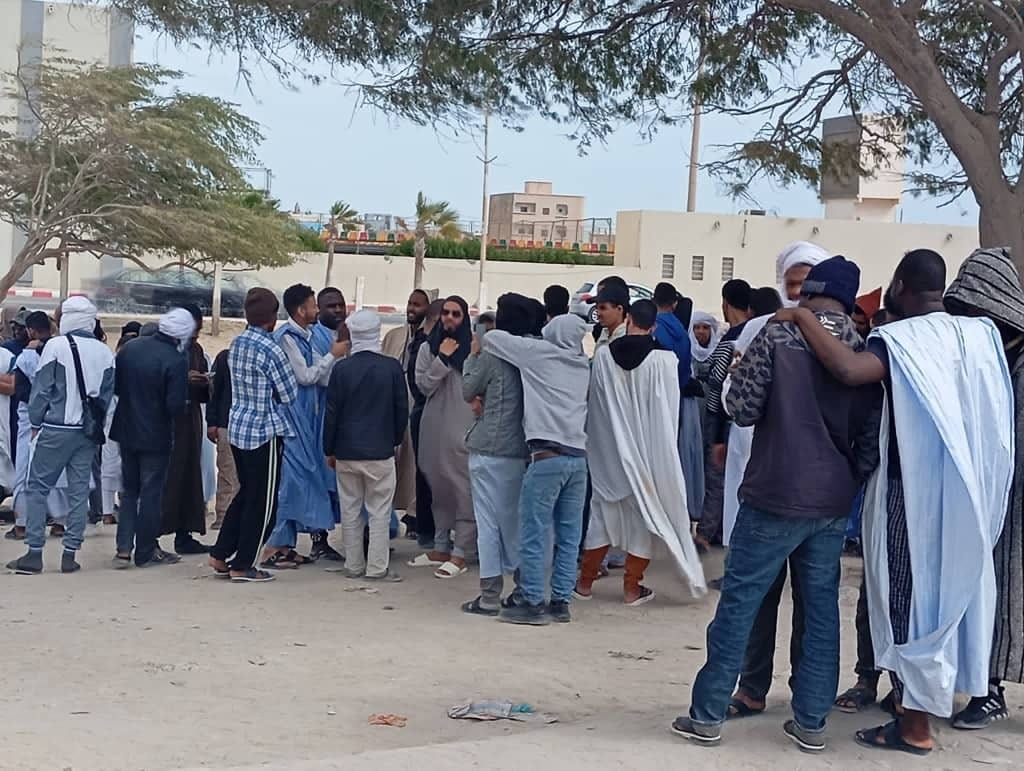 احتجاجات تجار سوق الهواتف تمتد إلى نواذيبو