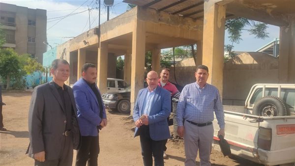 وكيل وزارة الزراعة بالبحيرة يتفقد الإدارة الهندسية وجراج المديرية