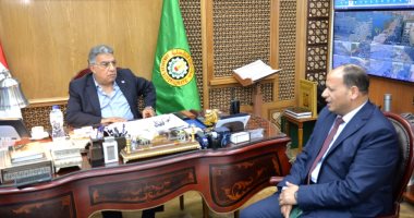 محافظ الدقهلية يستقبل وكيل وزارة الرى الجديد