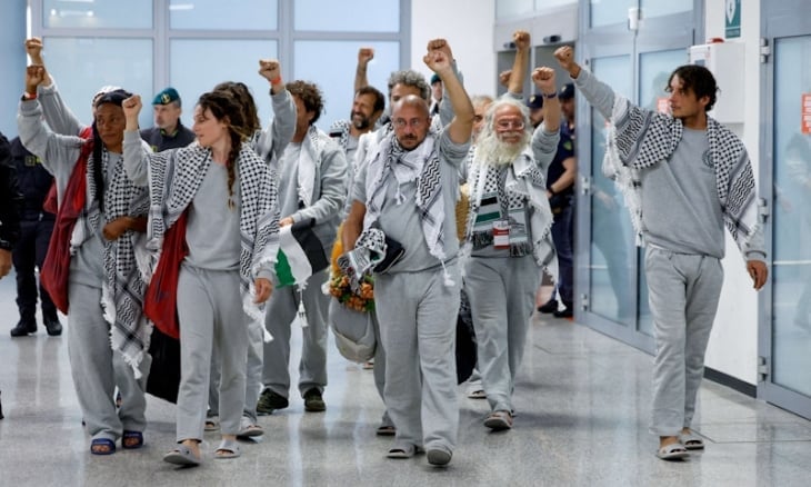 فرنسا تفتح تحقيقا في “تعذيب” إسرائيل ناشطين بأسطول الصمود