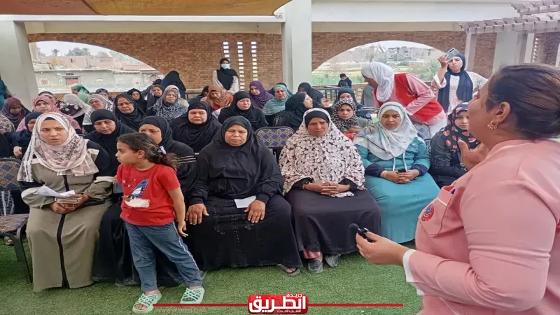 راعي مصر: ندوات تثقيفية وصحية داخل مراكز التحالف الوطني للأسرة والطفل في محافظتي قنا وسوهاج