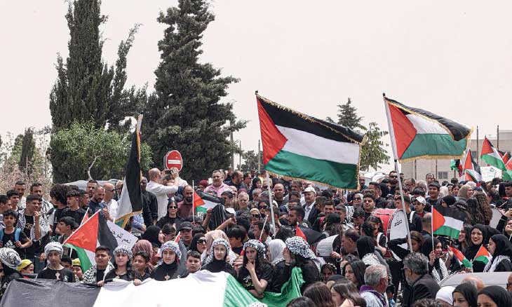 لن نرحل… الفلسطينيون في الضفة يحيون الذكرى الـ78 للنكبة