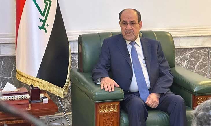 المبعوث الأمريكي توم برّاك يلتقي بنوري المالكي في بغداد