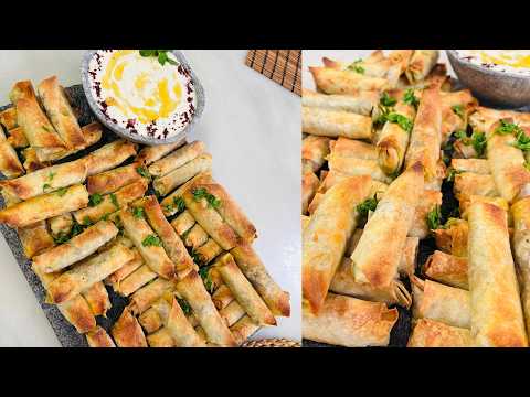 طريقة عمل رولات الرقاق باللحمة | العزومة مع الشيف فاطمة أبو حاتي