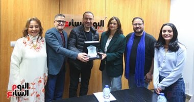 اليوم السابع يكرم النجم طارق لطفى عن مسلسل "فرصة أخيرة"