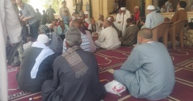 حلقة ذكر بداخل ساحة مسجد الفولى بالمنيا