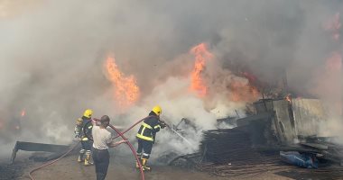 المعاينة: حريق مدينة نصر داخل مخزن أجهزة كهربائية قديمة وخردة