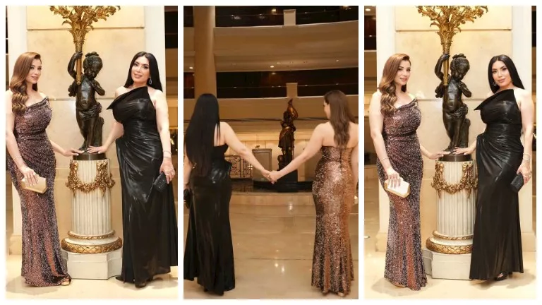 عبير صبري وشقيقتها مروة تخطفان الأنظار في أحدث ظهور على السوشيال ميديا