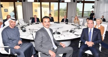 الرئيس السيسى يشارك فى جلسة الخروج من الأزمات وضمان الاستقرار في الشرق الأوسط