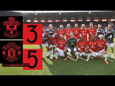 Southampton 3-5 Man Utd Legends