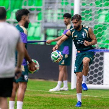المنتخب السعودي يواصل تحضيراته لمواجهة الأورجواي