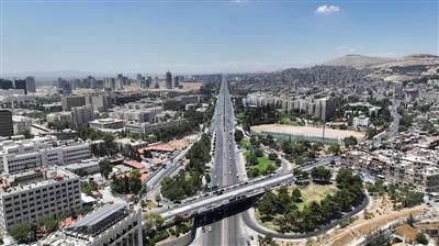 انفجاران يهزان وسط دمشق قرب مقر إقامة الرئيس الفرنسي