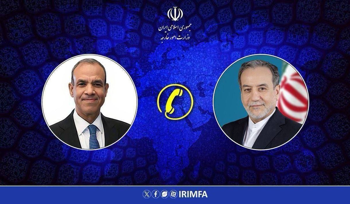عراقجي يبحث مع نظيره المصري التطورات الإقليمية وملف المفاوضات مع واشنطن