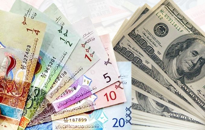 #الدولار يستقر عند مستوى 0.306 دينار و #اليورو عند 0.356