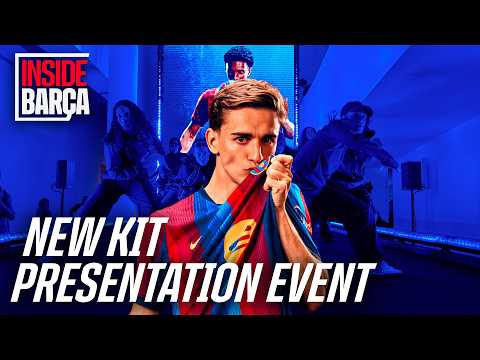 INSIDE VIEW | FC Barcelona's NEW 2026/27 KIT PRESENTATION EVENT🔵🔴