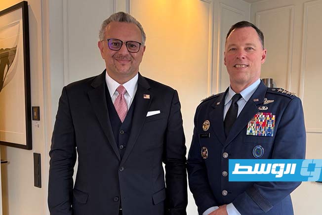 بولس يبحث مع قائد «أفريكوم» تحديات السلام والأمن في ليبيا