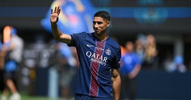 أشرف حكيمي يتصدر قائمة الهدافين المغاربة في دوري أبطال أوروبا