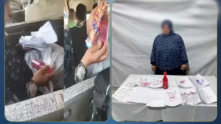 الأمن يكشف تفاصيل اتهام سيدة بحيازة أدوات دجل داخل سيارة ميكروباص