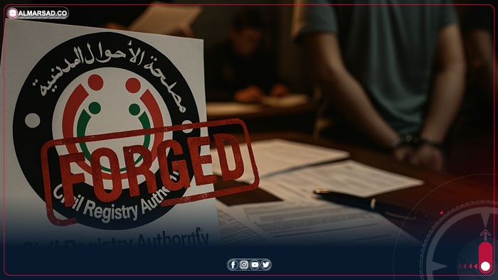 حبس موظف بالسجل المدني في ترهونة لتزوير قيود عائلية لصالح 11 أجنبياً