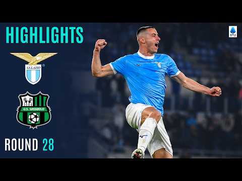 LAZIO-SASSUOLO | HIGHLIGHTS | Stoppage Time Thrill!