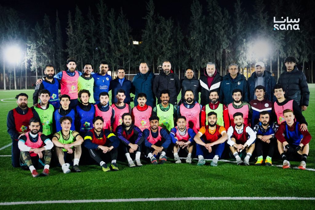 معسكر انتقائي لمنتخب سوريا لكرة القدم المصغرة استعداداً للبطولة العربية في الإمارات