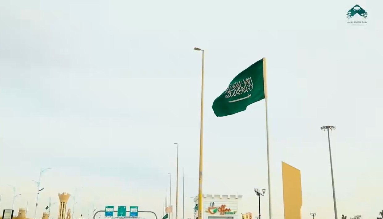 بالفيديو.. "بلدية طريف" تحتفي بيوم العلم السعودي برفع العلم وتزيين الطرق والميادين