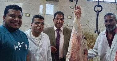 مجازر الأقصر تشهد ذبح 66 عجلًا ثانى أيام العيد وتوزيع لحوم على 13200 أسرة مستحقة