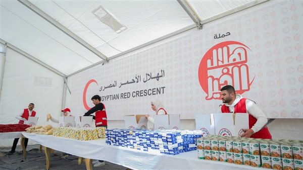 "المطبخ الإنساني الرمضاني" الهلال الأحمر يقدم مليون وجبة إفطار للأشقاء الفلسطينيين بغزة