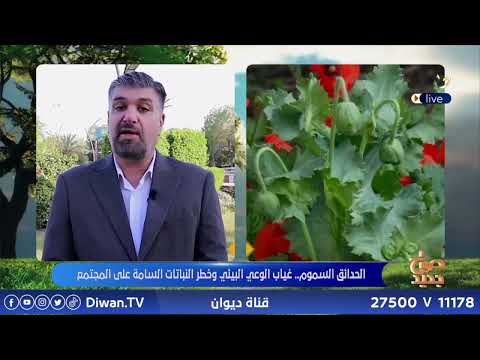 Poison Gardens.. #Landscape with Dr. Omar Farouk Al-Qaisi #NewMorning