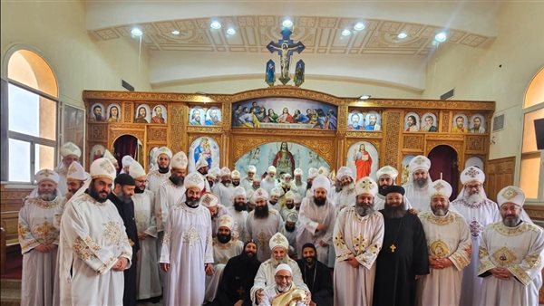 الأنبا دوماديوس يترأس مؤتمر كهنة إيبارشية 6 أكتوبر لتعزيز الثبات في الإيمان