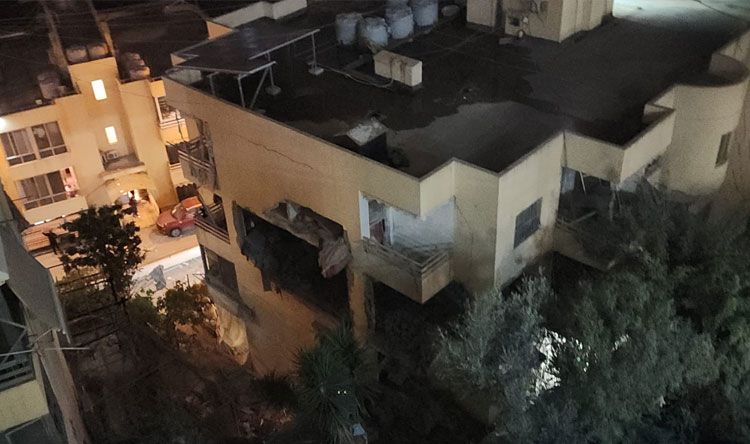 بالفيديو: استهداف شقة في منطقة تلال عين سعادة - Lebanese Forces Official Website
