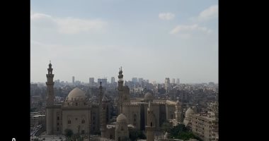 من أعلى قلعة صلاح الدين.. مشهد بانورامي للقاهرة يصل للأهرامات