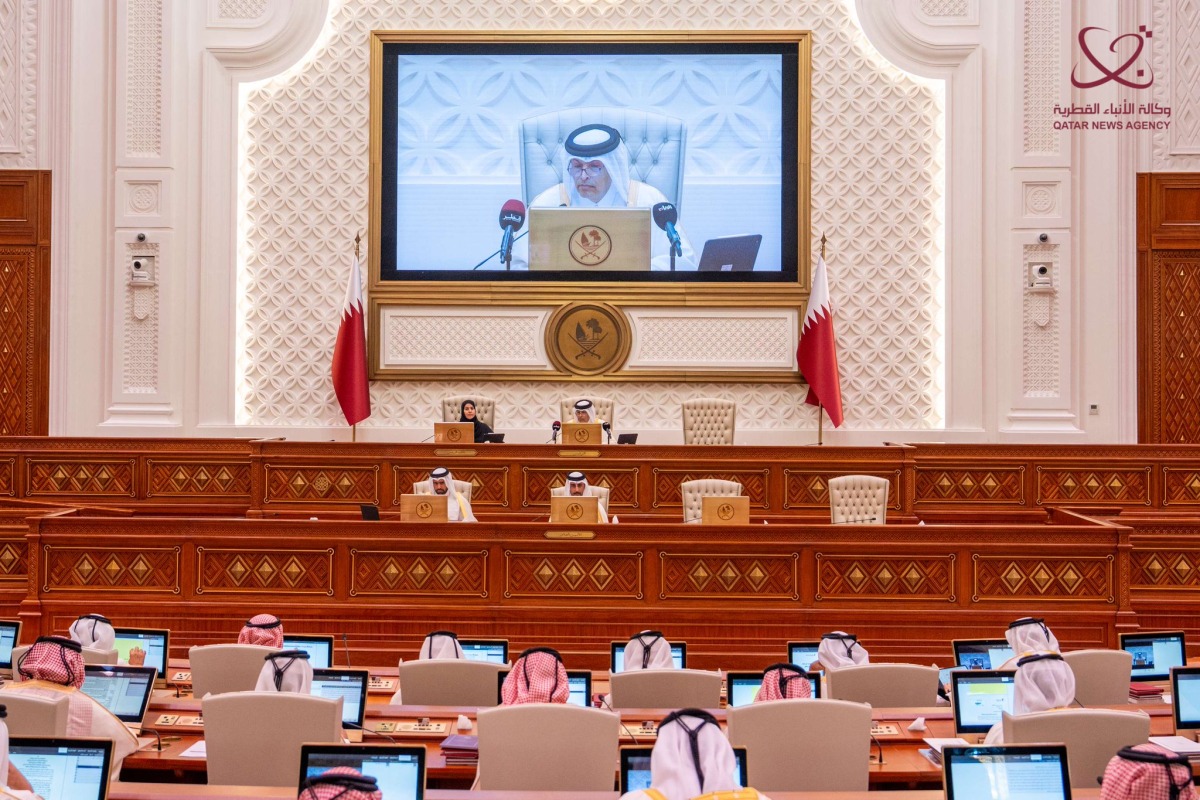 ‫ مجلس الشورى يشيد بتماسك المجتمع وثباته في مواجهة العدوان الإيراني الغاشم