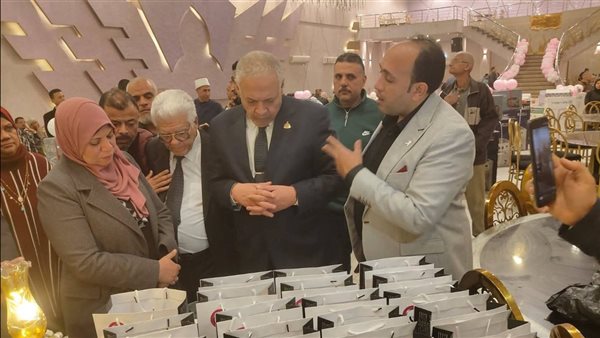 وكيلة التضامن بالدقهلية تشهد أكبر حفل لتجهيز العرائس بميت غمر