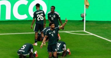 السعودية تتقدم على أوروجواي بهدف نظيف فى الشوط الأول بكأس العالم