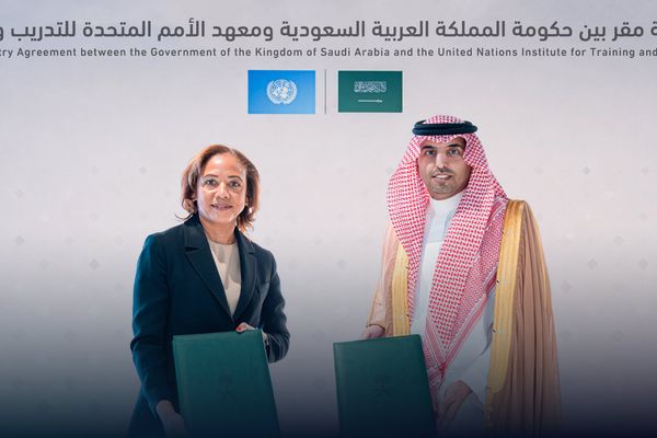 الأمم المتحدة ممثلة بمعهدها للتدريب والبحث تختار الرياض مقرًّا لأول مكتب للمعهد يُعنى بالأمن السيبراني