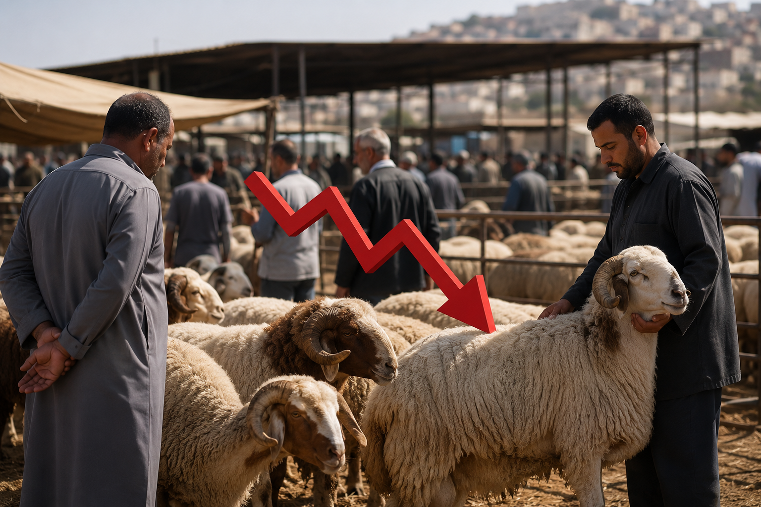 جو 24 : ضعف الإقبال على الأضاحي يدفع الأسعار للتراجع بعد العيد #عاجل