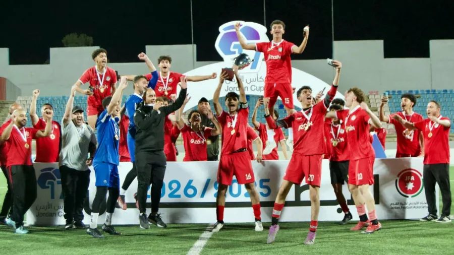 فريق عمان FC يتوج بلقب كأس الأردن لفئة تحت سن 17
