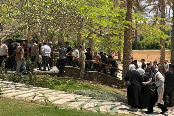 وداع مؤثر للفنانة سهام جلال بحضور عدد من نجوم الفن