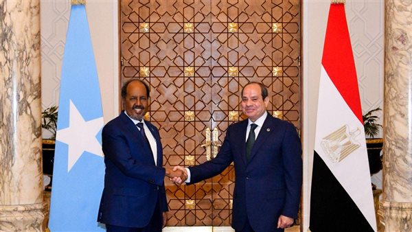 الرئيس الصومالي: نقدّر مواقف الرئيس السيسي لتحقيق استقرار المنطقة