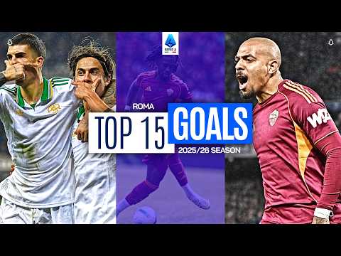 The Best Roma Goals Of The Season ⚽