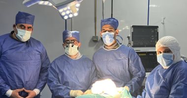تدخل جراحى دقيق بمستشفى شربين المركزي يعيد بناء وجه شاب فى عملية استمرت 5 ساعات