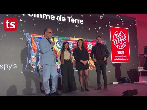 Daddy's Chips à la cérémonie Elu Produit de l'Année 2026