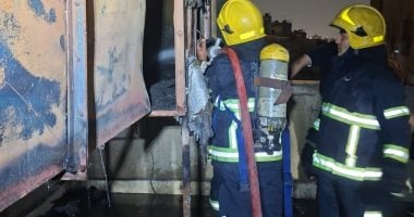 الحماية المدنية تسيطر على حريق مطعم في مدينة نصر
