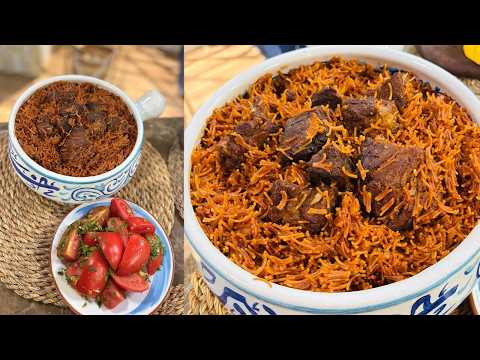 طريقة عمل طاجن شعيرية باللحمة | البلدي يوكل مع الشيف نونا