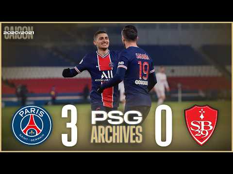 🔙 2021 - Victoire 3-0 face à Brest ! 👏🔴🔵