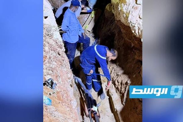 إعادة الكهرباء لعدة مناطق في بنغازي بعد صيانة محطة الهواري