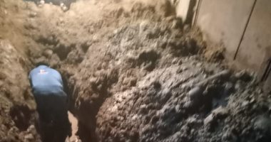 مياه القناة تنهي أعمال إصلاح أعطال بشبكات مياه الشرب بالقصاصين بالإسماعيلية